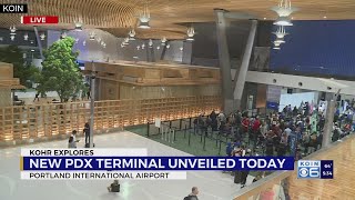 Kohr Explores New PDX terminal opens Wednesday [upl. by Sirkin572]