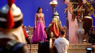 Naomi Scott  Speechless  BTS [upl. by Nahshun]