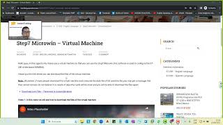 Step7 Microwin Virtual Machine [upl. by Urian107]