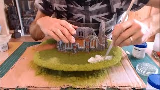 A simple guide to applying static grass to your wargaming terrain [upl. by Philipines]