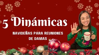 5 Dinámicas navideñas para reuniones de damas cristianas🎄 [upl. by Ryter757]