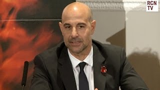 Stanley Tucci Interview  Caesar Flickerman  Hunger Games Catching Fire Premiere [upl. by Yendroc]