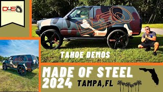 THE TAHOE MADE ITS ROUNDS IN TAMPA FLORIDA FOR MADE OF STEEL 2024 [upl. by Anytsirk]