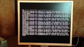 winxp chkdsk recovering orphaned file ntfs [upl. by Atinoj]