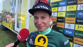 Jasper Philipsen “Morgen misschien wel voor Van der Poel” [upl. by Estevan]