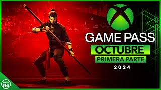 Juegos Game Pass Octubre 2024  Primera Mitad ✅ [upl. by Stanhope]