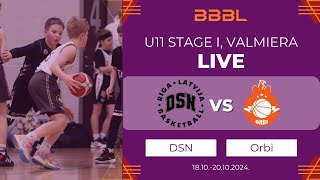 BC Orbi 2014 vs DSN 2014  BBBL Boys U11 [upl. by Htesil218]