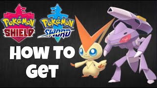 Pokemon Sword amp Shield  How to Get Victini amp Genesect [upl. by Assen397]