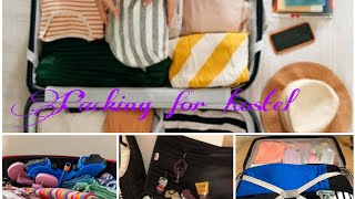 Packing for hostel 🧳 rhoni vlogs [upl. by Salvucci]