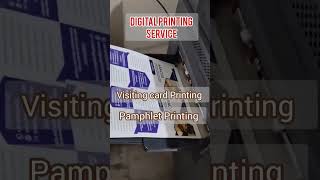 DIGITAL PRINTING SERVICE visitingcard digital pamphlet printing smallbusiness digital [upl. by Nirehtac]