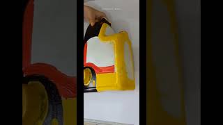 DIY plastic oil can craft waste material reusing ideas Best out of waste oil can plantershorts [upl. by Tricia]