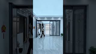 The latest designed sliding door system PT door has no floor rail design doors aluminium ptdoor [upl. by Conrado]