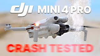 DJI Mini 4 Pro Crash Test Torture test [upl. by Damalus287]