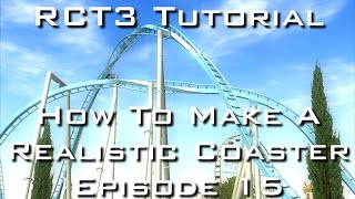 RCT3 Tutorial  How To Make A Realistic Coaster  Episode 15  Fences [upl. by Jelsma]