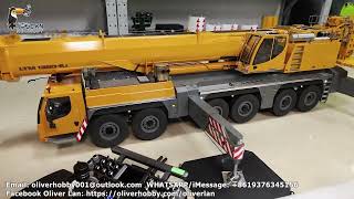 How is it working for RC LTM 1350 crane truck with XE two sound systems and crane throttle smoking [upl. by Atterehs]