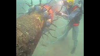 Commercial Diving Offshore  BoltTensioning HydraTight  Part 2 [upl. by Cord]