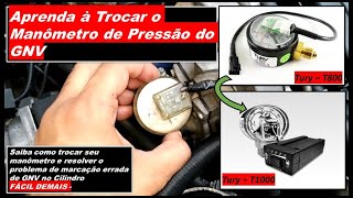 ✅Como Trocar o manômetro de pressão do seu GNV🔧 RESOLVA SEU PROBLEMA DE INDICAÇÃO ERRADA DE GNV [upl. by Ssew]