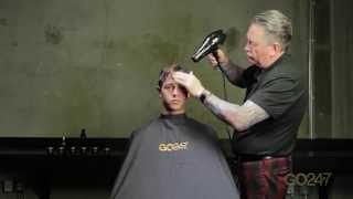 GO24•7 Grooming Cream Tutorial on MidLength Hair [upl. by Addison485]