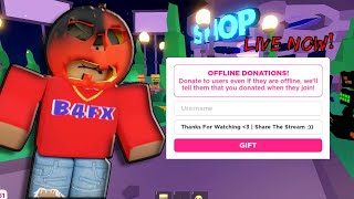 🔴 PLS ROBUX LIVE  GIVING ROBUX TO VIEWERS Roblox Giveaway 💰 [upl. by Lacombe]