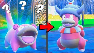 How to Evolve Slowpoke into Slowking Without Friends in Pokemon Scarlet amp Violet [upl. by Haya]