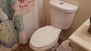 Caroma dual flush toilet  how to change a seal  washer [upl. by Acimot900]