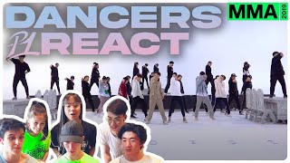 Dancers React to BTS 방탄소년단 Dionysus MMA Dance Practice [upl. by Jonny]