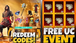 Maula Jatt Redeem Code  Free 8100 Uc Pubg Mobile  Maula Jatt Event Redemption Code  PUBGM [upl. by Dombrowski]