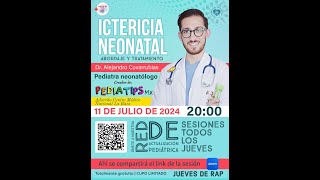 Ictericia Neonatal Abordaje y tratamiento [upl. by Daniala]