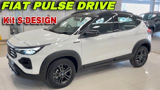 FIAT PULSE DRIVE AT 2024  2025 Com PACOTE S DESIGN FICA MUITO TOP COM ESSE KIT OPCIONAL [upl. by Akihsal571]