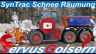 SynTrac Schnee Räumung Bad Goisern [upl. by Brindell]