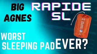 Big Agnes Rapide SL Insulated Sleeping Pad Review [upl. by Pauiie]