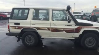 LANDCRUISER HZJ76 DIESEL DIF LOCK JD EUROPE BELGIUM EXPORT VIDEO [upl. by Imuy]