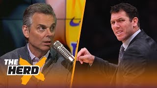 Is LaVar Ball actually right about Lakers coach Luke Walton  THE HERD [upl. by Laeria212]