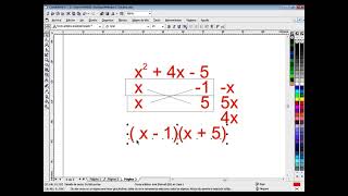 M1 Video5 Factorizacion Metodo Tanteo [upl. by Kylah579]