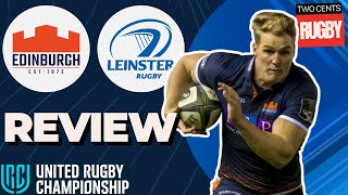 Edinburgh v Leinster Rugby Match Reaction  URC Round 1 202425 [upl. by Marcelline642]