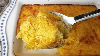 CORN CASSEROLE  Jiffy Corn Casserole Recipe  Simply Mama Cooks [upl. by Rettuc]