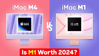 iMac M4 vs iMac M1 Is the iMac M1 Still Worth It in 2024 [upl. by Aibos]