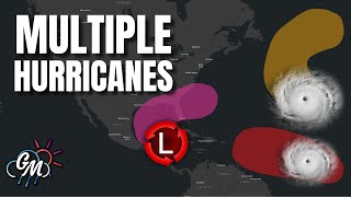 Multiple HURRICANES Are Likely To Form This Week [upl. by Arata]