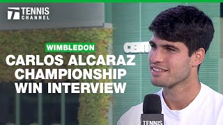 Carlos Alcaraz 2024 Wimbledon Mens Singles Champion  2024 Wimbledon Championship [upl. by Sremlahc551]