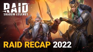 RAID Shadow Legends  Raid Recap 2022 [upl. by Hurwit]