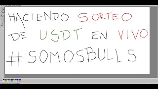 HACIENDO SORTEO DE USDT EN VIVO ✅ [upl. by Cora492]