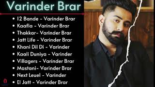 Varinder Brar New Songs  New Punjabi Songs Jukebox 2023  Best Varinder Brar Punjabi Songs  New [upl. by Aicerg]