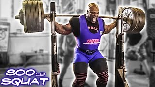 RONNIE COLEMANS 800 lb SQUAT  THE OFFICIAL FOOTAGE [upl. by Ornstead]