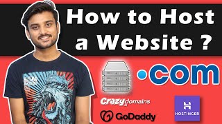 How to Host a Website   How to Buy a Domain  Step By Step Guide Explained   Hindi [upl. by Narayan401]