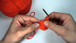 How to Crochet a Hat in the Round [upl. by Enirbas]