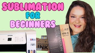 Sublimation for Beginners What do you REALLY need to start Sublimating sublimation craft crafty [upl. by Einnov964]