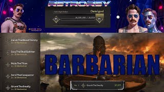 BEST Dark and Darker Barbarian teaches me how to play Barb [upl. by Nyladnarb]