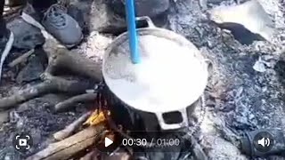 Preparación de Caldo de ceniza para uso en agricultura [upl. by Adnolrehs]