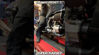 Triumph Rocket 3 Supercharger Dyno run [upl. by Dorion155]