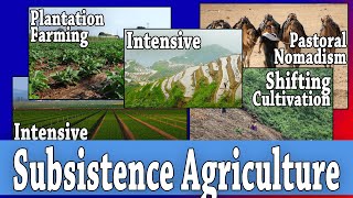 Five Types of Subsistence Agriculture AP Human Geography Unit 5 Topics 1 amp 10 [upl. by Churchill759]